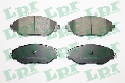 Колодки тормозные передние LPR 05P2163