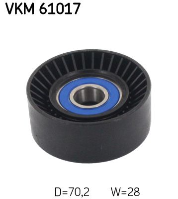 Ролик ремня приводного SKF VKM61017