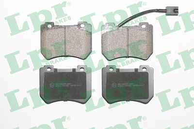 Колодки тормозные дисковые LPR 05P1552