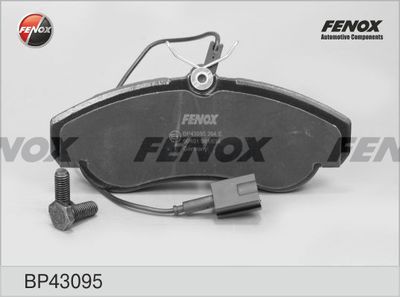 Колодки тормозные дисковые комплект FENOX BP43095
