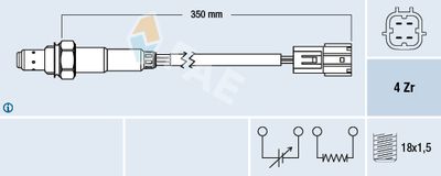 Лямбда-зонд FAE 77391