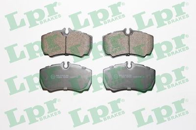 Колодки тормозные задние LPR 05P830