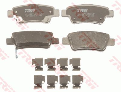 Колодки тормозные дисковые TRW GDB3576