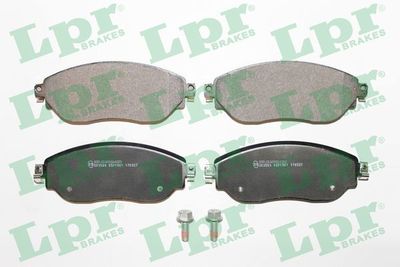 Колодки тормозные передние LPR 05P1901