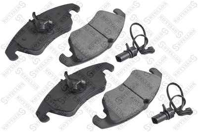 Колодки тормозные дисковые передние STELLOX 000055BSX