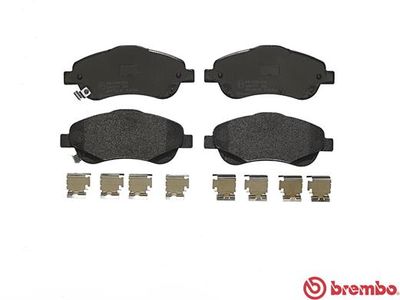 Колодки тормозные дисковые передние BREMBO P83046