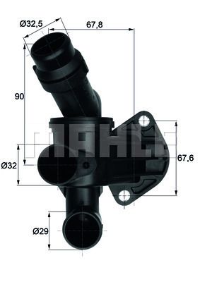 Термостат MAHLE TI787