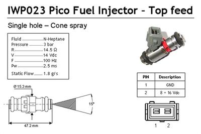 Форсунка топливная MAGNETI MARELLI IWP023
