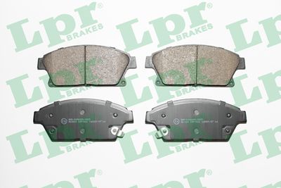 Колодки тормозные передние LPR 05P1562