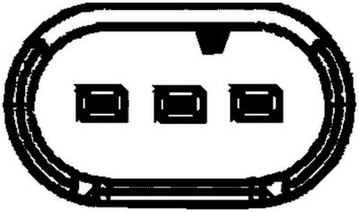 Датчик положения коленвала HELLA 6PU009163301