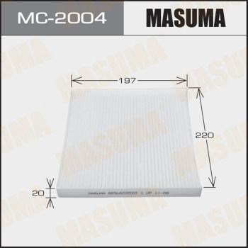 Фильтр салона Masuma MC2004