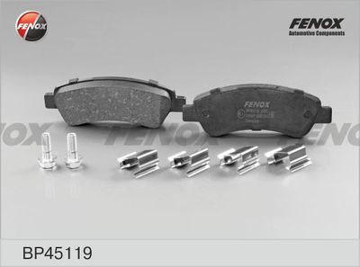 Колодки тормозные дисковые FENOX BP45119