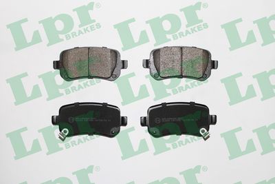 Колодки тормозные дисковые LPR 05P1550