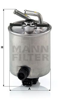 Фильтр топливный MANN-FILTER WK9011