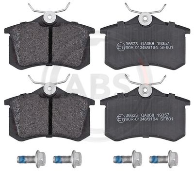 Комплект колодок для дискового тормоза BOSCH 0986494600