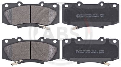 Колодки тормозные дисковые передние ZENTPARTS Z07440