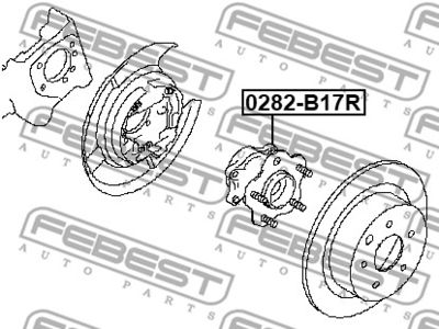 Ступица задняя TATSUMI TDE5027
