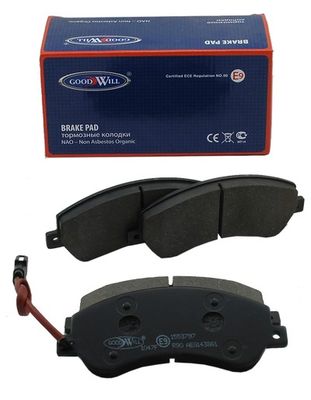 Колодки тормозные дисковые передние BLITZ BB0376