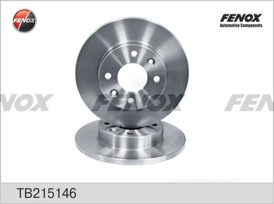 Диск тормозной передний FENOX TB215146