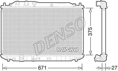 Радиатор DENSO DRM40029