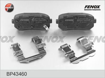 Колодки тормозные задние FENOX BP43460