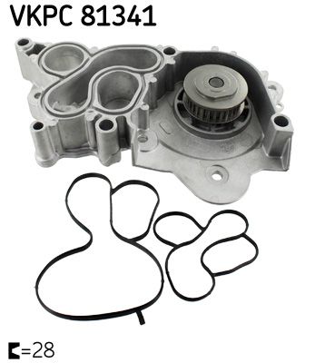 Насос водяной SKF VKPC81341