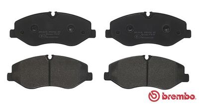 Колодки тормозные передние BREMBO P50129