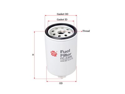 Фильтр топливный SAKURA FC5306