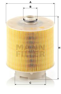 Фильтр воздушный MANN-FILTER C17137X
