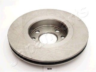 Диск тормозной передний вентилируемый JAPANPARTS DIW05
