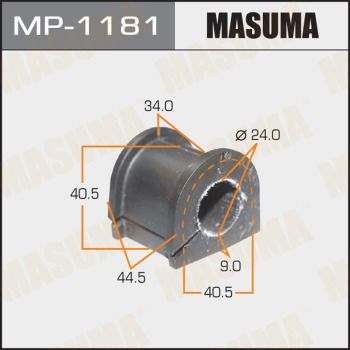 Втулка стабилизатора переднего Masuma MP1181