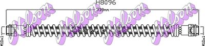 Шланг тормозной передний MALO H8096