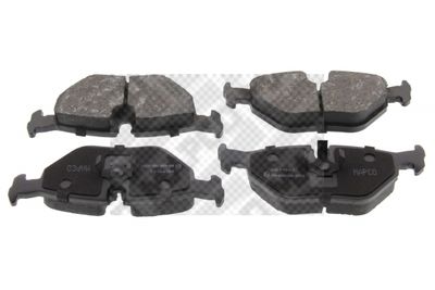 Колодки тормозные дисковые комплект MAPCO 6451