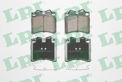 Колодки тормозные передние LPR 05P437