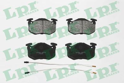 Колодки тормозные передние LPR 05P231