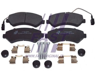 Колодки тормозные передние FAST FT29158HD