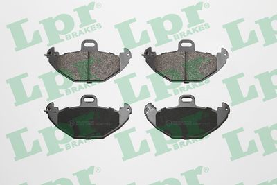 Колодки тормозные задние LPR 05P883