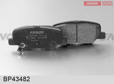 Колодки тормозные задние FENOX BP43482