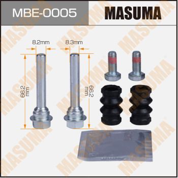 Ремкомплект направляющих тормозного суппорта Masuma MBE0005