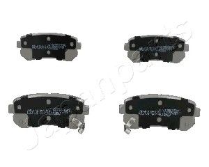 Колодки тормозные дисковые JAPANPARTS PPK09AF