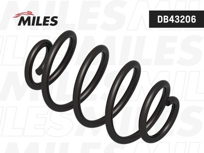 Пружина подвески задняя Miles DB43206