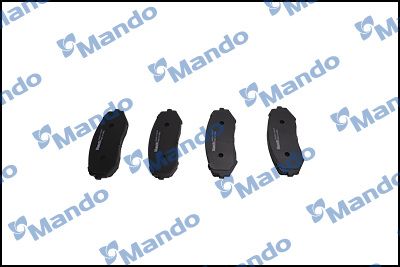 Колодки тормозные дисковые комплект Mando MPZ06