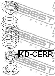 Отбойник амортизатора FEBEST KDCERR