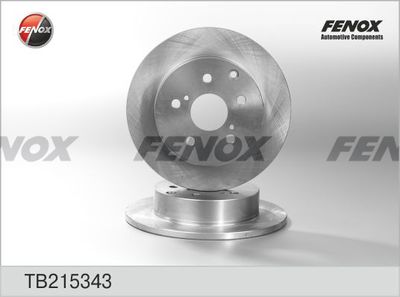 Диск тормозной FENOX TB215343
