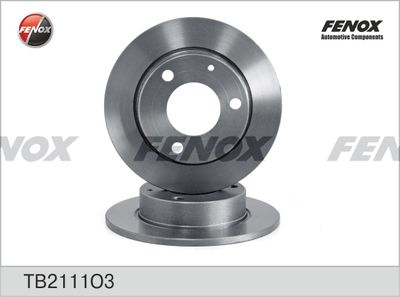 Диск тормозной FENOX TB2111O3