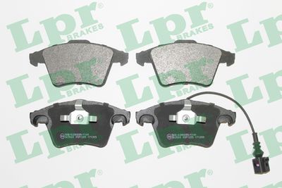 Колодки тормозные передние LPR 05P1205