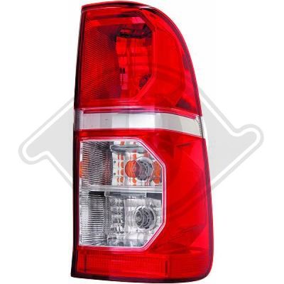 Фонарь задний DEPO 21219W6RLDUE