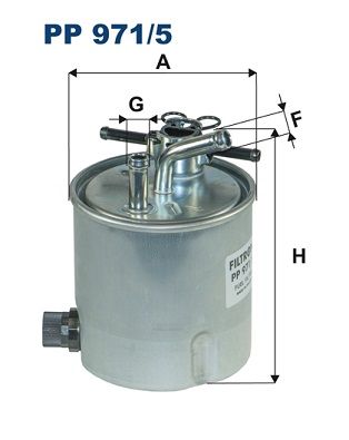 Фильтр топливный FILTRON PP9715