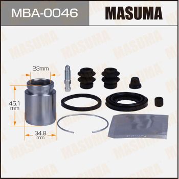 Ремкомплект тормозного суппорта с поршнем Masuma MBA0046