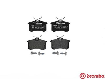 Колодки тормозные дисковые задние BREMBO P68024